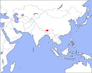 Lage Bhutan