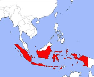 Lage Indonesien