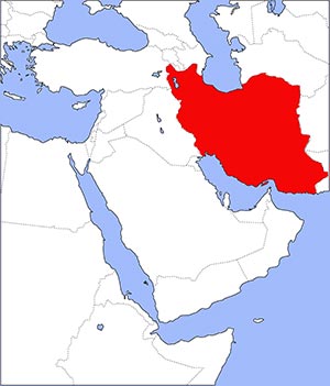 Lage Iran