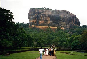 Der Felsen von Sigiriya