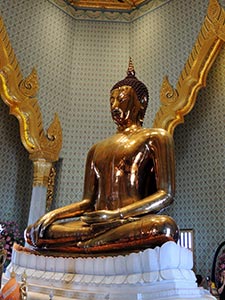 Der Goldene Buddha im Wat Trimitr