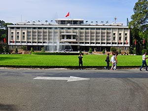 Palast der Wiedervereinigung in Saigon