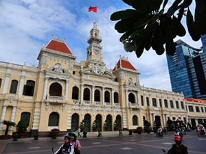 Das Rathaus von Saigon