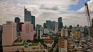Skyline von Saigon