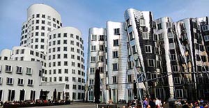 Gehry-Bauten in Düsseldorf