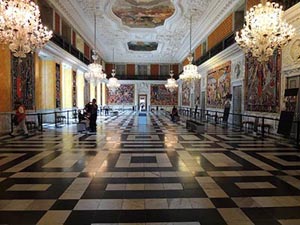 Im Schloss Christiansborg
