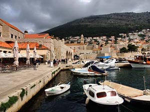 Im Hafen von Dubrovnik