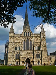 Die Kathedrale in Salisbury