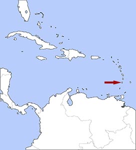 Lage St. Vincent und die Grenadinen