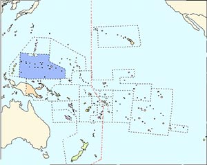 Lage Mikronesien