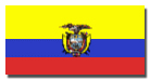 Flagge Ecuador