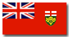 Flagge Ontario Flagge Ontario