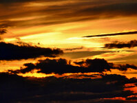 Sonnenaufgang in der Magellan-Strasse
