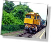 Die Lokomotive nach Kuranda - Queensland