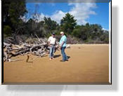 Am Strand von Silverleaves