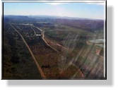 Auf dem Flug von Darwin nach Alice Springs