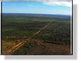 Auf dem Flug von Darwin nach Alice Springs