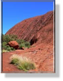 Umrundung des Uluru auf dem Base Walk