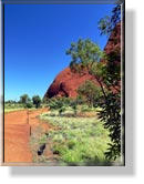 Umrundung des Uluru auf dem Base Walk