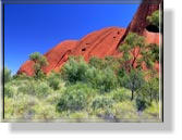 Umrundung des Uluru auf dem Base Walk