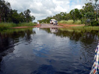 Ankunft am Magela Creek