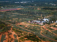 Anflug auf Alice Springs