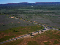 Anflug auf Alice Springs