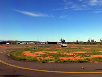 Anflug auf Alice Springs
