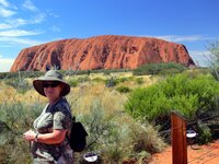 Am Uluru - Ayers Rock
