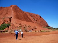 Am Uluru - Ayers Rock