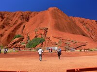 Am Uluru - Ayers Rock