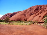 Am Uluru - Ayers Rock
