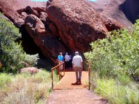 Am Uluru - Ayers Rock