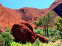 Am Uluru - Ayers Rock