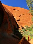 Auf dem Base Walk einmal um den Uluru