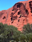 Auf dem Base Walk einmal um den Uluru