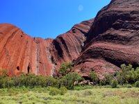 Auf dem Base Walk einmal um den Uluru