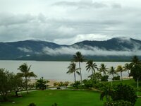 Blick aus dem Hotelfenster