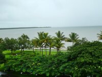 Blick aus dem Hotelfenster