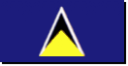 Flagge Saint Lucia