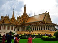 Südost-Asien-Tour 2017 - Königspalast Phnom Penh