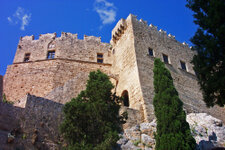 Rhodos 2003 - Blick auf die Akropolis von Lindos