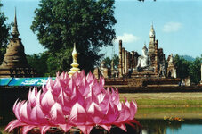 Thailand 2000 - Tempel in Sukothai 