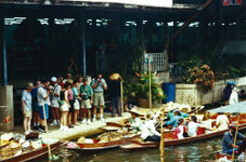 Schwimmender Markt in Damnoen Saduak