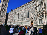 Am Dom in Florenz