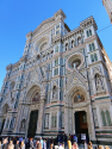 Am Dom in Florenz