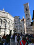 Am Dom in Florenz