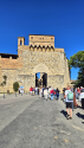 Die Stadtmauer von San Gimignano