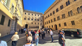 Durch die Gassen von Siena