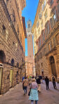 Kurz vor dem Piazza del Campo
